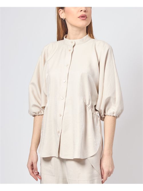 Chemise à volants Manila Grace pour femme MANILA GRACE | C229GUMA332